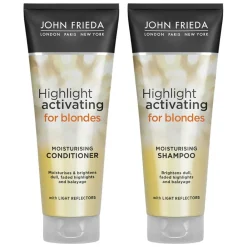 Sheer Blonde Highlight Activating - Shampoo 1x 250 ml & Conditioner 1x 250 ml - Pakket^John Frieda Hot