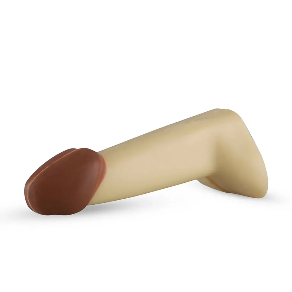 Intieme Hulpmiddelen< Jongeheer Penis Chocolade Wit 100 gr