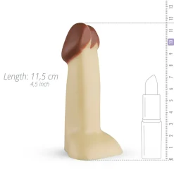 Intieme Hulpmiddelen< Jongeheer Penis Chocolade Wit 100 gr
