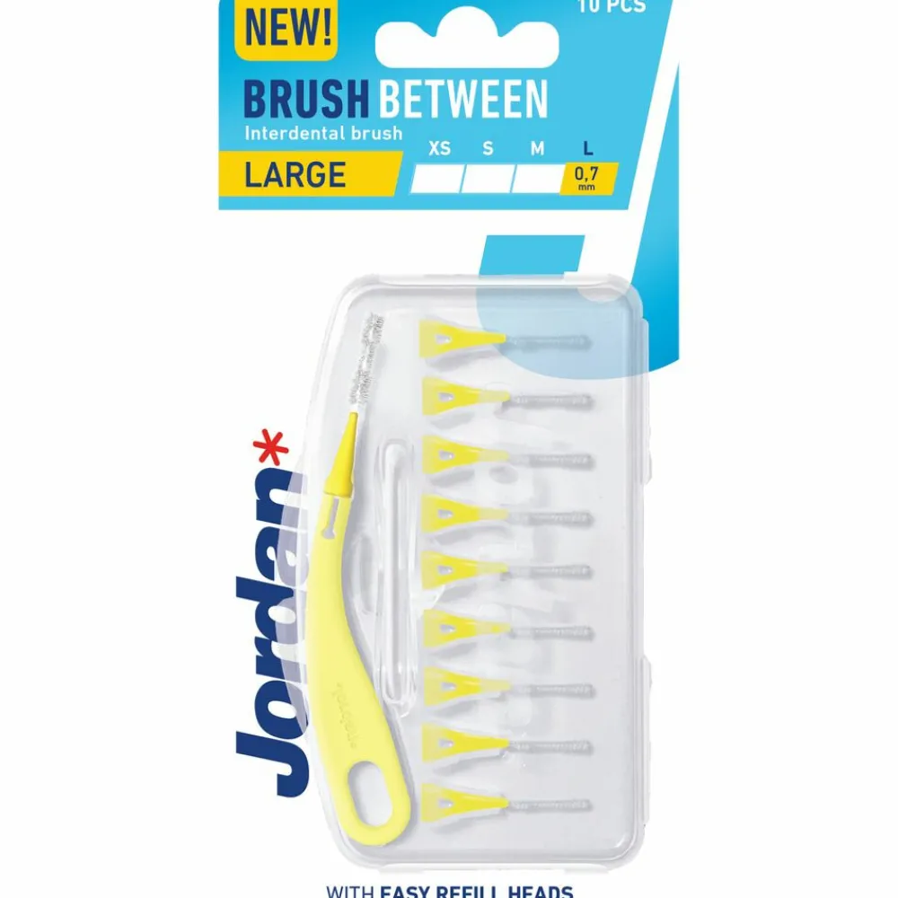 Interdentaal Brush L 0,7 mm 10 stuks^Jordan Clearance