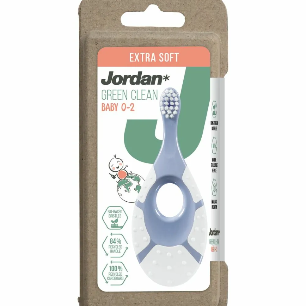 Mondverzorging|Specialistische Mondverzorging<Jordan Tandenborstel Green Clean Step 1 Baby (0-2 jaar)