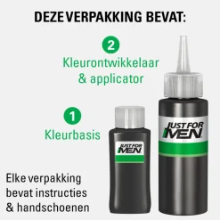 Haarkleuring Zwart H55 1 set^Just for Men Online