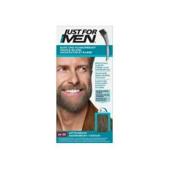 Best Snor en Baard Middenbruin M35 1 set Haarkleuring