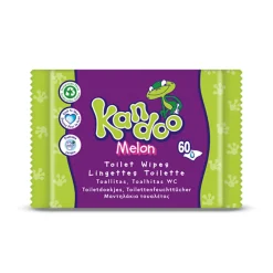 Outlet Vochtige Toiletdoekjes Melon 60 stuks Schoonmaakdoekjes