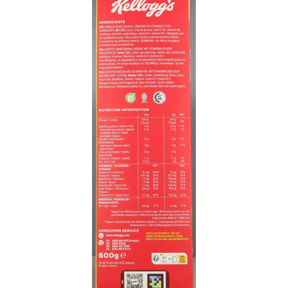 Ontbijtgranen<Kelloggs Kellogg's Smacks 600 gr