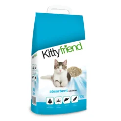 Kattenbakvulling<Kitty Friend Kattenbakvulling Absorbent 10 liter