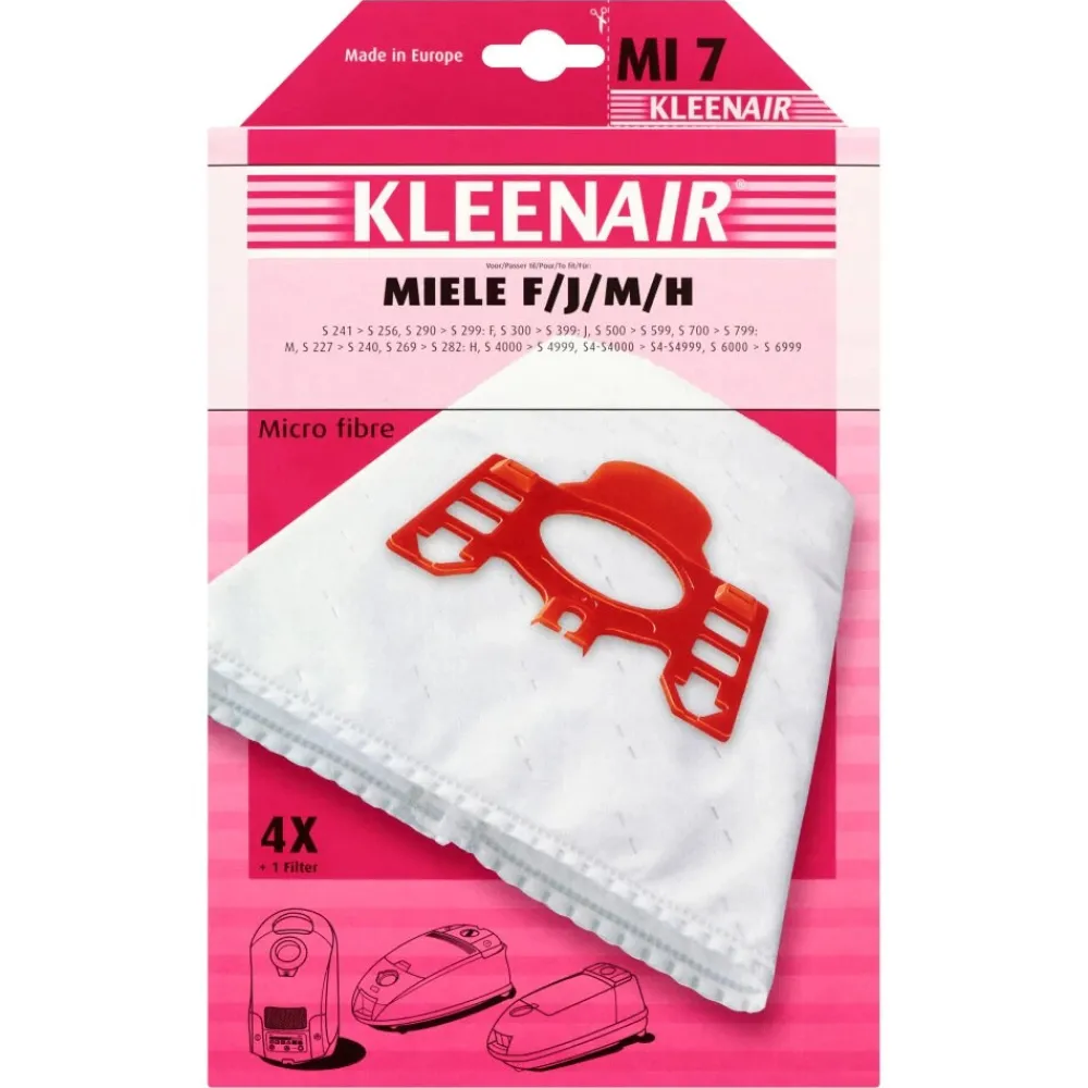 New Stofzuigerzakken Miele Mi-7 4 stuks Hulpmiddelen