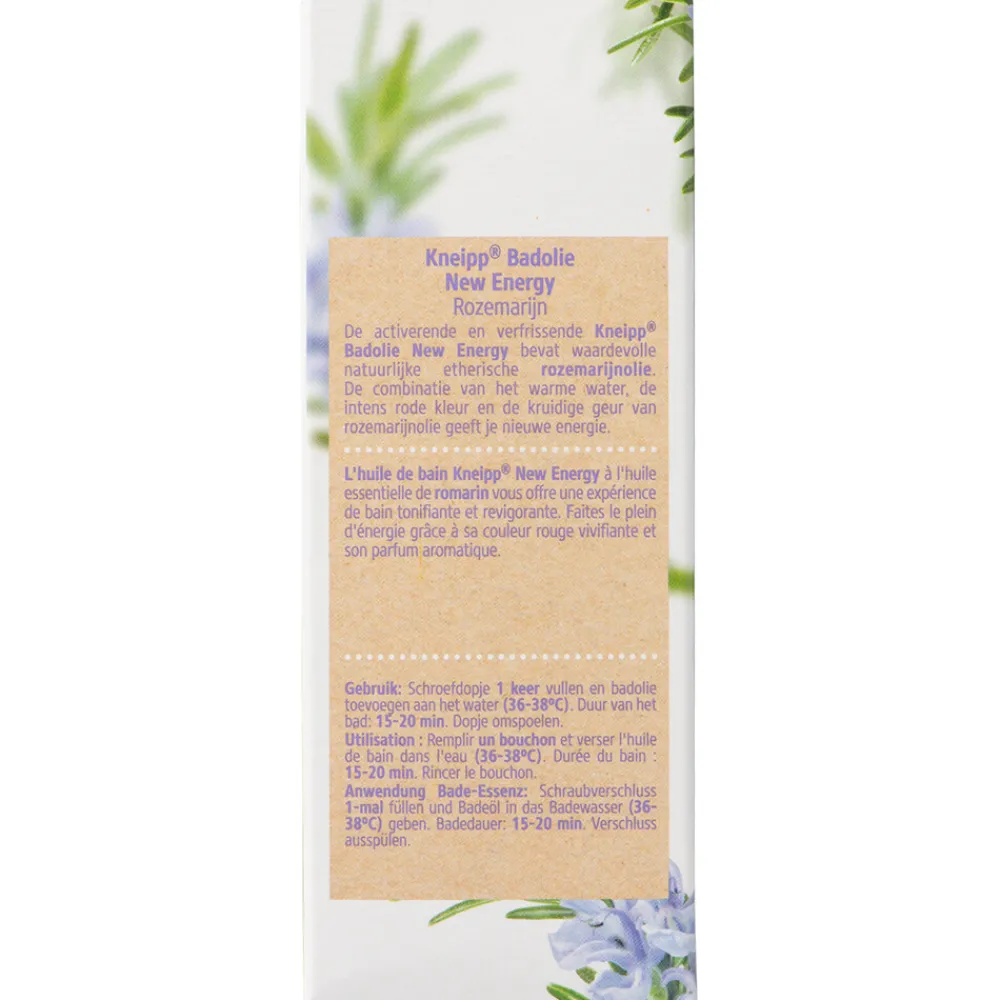 Badolie New Energy Rozemarijn 100 ml^Kneipp Hot