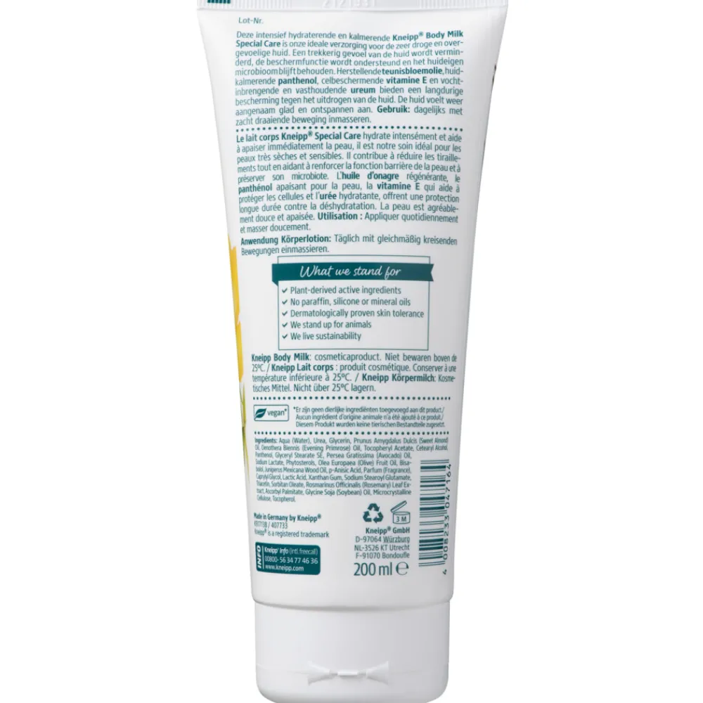 Bodymilk Teunisbloem 200 ml^Kneipp Hot