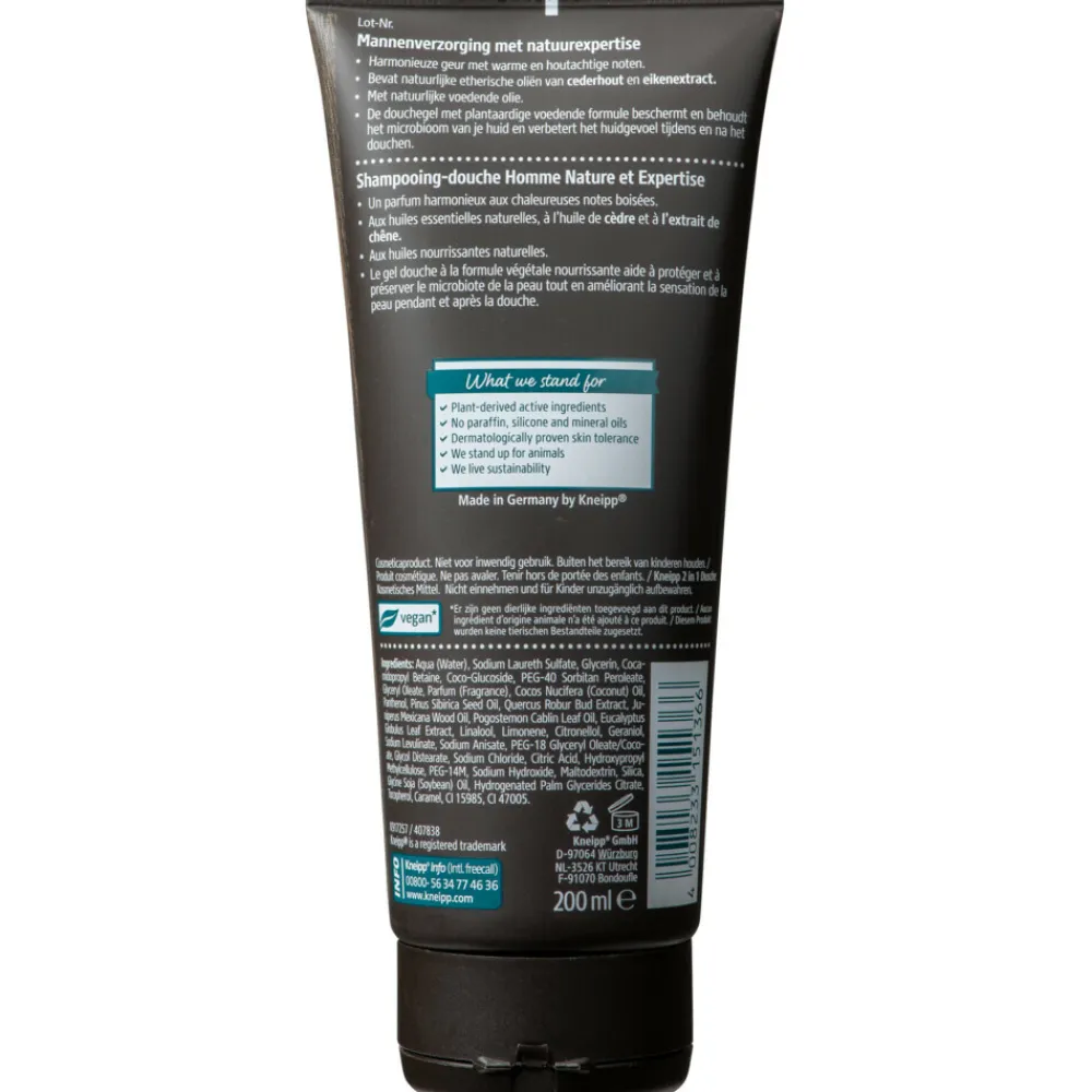 Bad & Douche<Kneipp Douche Men 2-in-1 Warm Woods 200 ml