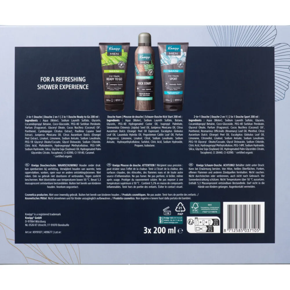 Geschenksets|Bad & Douche<Kneipp Luxe Geschenkset Men Shower 1 set