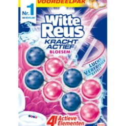 Krachtig & actief Toiletblok PakketDit verfrissende pakket van bestaat uit de volgende producten: Toiletblok Kracht Actief Lavendel 2 stuks, Toiletblok Kracht Actief Oceaan 2 stuks en Toiletblok Kracht Actief Bloesem 2 stuks. zorgt voor een hygiënisch schoon toilet.Op zoek naar een makkelijke manier om je toilet schoon en fris te houden? De toiletblokken van zorgen voor een schoon en fris toilet van de eerste tot de laatste spoelbeurt. De toiletblokken in dit pakket van bestaan uit een formule met 4 actieve functies: reinigend schuim, anti-kalk formule, vuilbeschermer en extra frisheid. De toiletreinigers bevatten het luchtverfrissereffect die ervoor zorgt dat de badkamer lange tijd met een frisse lavendel, oceaan en/of bloessem geur wordt gevuld.Het karton en de houder zijn 100% recyclebaar. Om te recyclen, scheid het karton van de plastic verpakking.De toiletblokken hebben 4 actieve elementen:Het reinigend schuim reinigt uw toilet bij elke spoelbeurtDe anti-kalk formule voorkomt de vorming van kalkaanslagDe vuilbeschermer voorkomt de vorming van vuil tussen de schoonmaakbeurten doorVerspreidt een frisse lavendel geur van de eerste tot de laatste spoelbeurt en zorgt voor een schoon en fris toilet Gevarenaanduidingen Schadelijk Veroorzaakt huidirritatie. Veroorzaakt ernstige oogirritatie. Voorzorgsmaatregelen Buiten het bereik van kinderen houden. Beschermende kledij dragen. BIJ CONTACT MET DE HUID: met veel water en zeep wassen. BIJ CONTACT MET DE OGEN: voorzichtig afspoelen met water gedurende een aantal minuten: contactlenzen verwijderen, indien mogelijk: blijven spoelen. Bij aanhoudende oogirritatie: een arts raadplegen. Fabrikant informatie Merk: Ean: 6019915495478 Artikel: 1019-160 Fabrikant gegevens: Henkel Adres: Brugwal 11 3432 NZ Nieuwegein Nederland Contactgegevens: Tel: 030 607 3911 Email: [email protected] Website: https://www.henkel.com Reviews Schrijf jouw review Hoe controleren en plaatsen wij reviews? Plein plaatst enkel reviews van klanten en personen die het product daadwerkelijk gebruikt hebben, ook wanneer deze negatief of neutraal is. Voordat de review geplaatst wordt controleren we handmatig of deze écht is en voldoet aan onze reviewvoorwaarden. Wanneer het product op Plein gekocht is vermelden we dat bij de review. Plein betaalt niet voor reviews, wanneer een reviewer door een andere partij is vergoed staat dit erbij vermeld. Er zijn nog geen reviews geschreven. Schrijf als eerste een review. Krachtig & actief Toiletblok Pakket^Witte Reus Online
