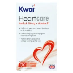 Hart, Bloed & Cholesterol<Kwai Heartcare Knoflook 100 stuks
