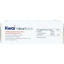 Hart, Bloed & Cholesterol<Kwai Heartcare Knoflook 100 stuks