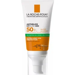 Gezicht<La Roche Posay Anthelios Dry Touch Anti-glim Zonnebrand SPF 50+ Gezicht 50 ml