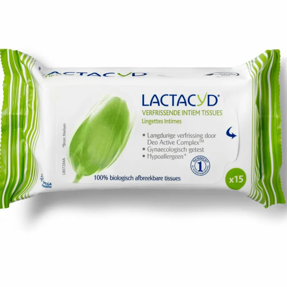 Intiemhygiëne<Lactacyd Tissues Verfrissend 15 stuks
