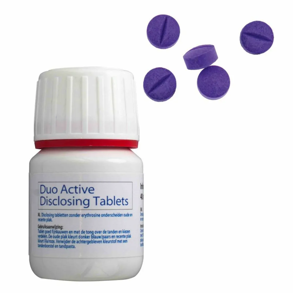 Specialistische Mondverzorging<Lactona Plakverklikkers Duo Active 40 tabletten