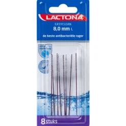 Flossen & Ragen<Lactona Ragers Easyclean L Paars Cilindrisch 8.0 mm 8 stuks