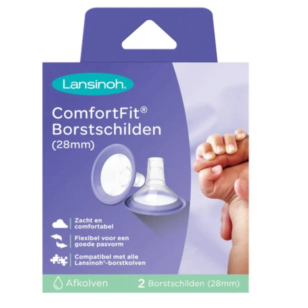 Discount ComfortFit Borstschilden 28 mm 2 stuks Borstvoeding