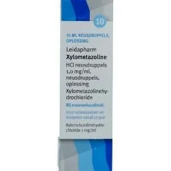 Keel & Luchtwegen<Leidapharm Xylometazoline HCl 1 mg/ml Neusdruppels 10 ml