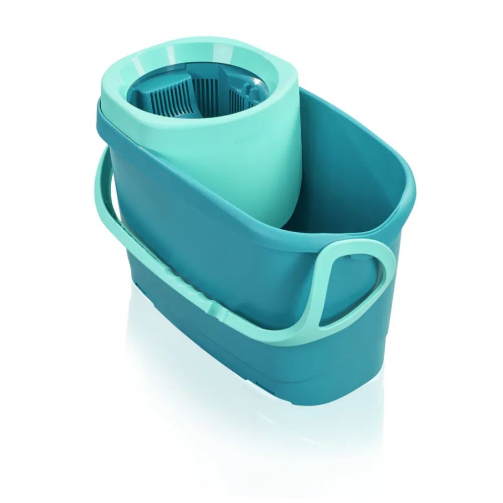 Clean Twist Vloerwisser Dweil Set Compleet M Klittenband Ergo 33 cm^Leifheit Hot