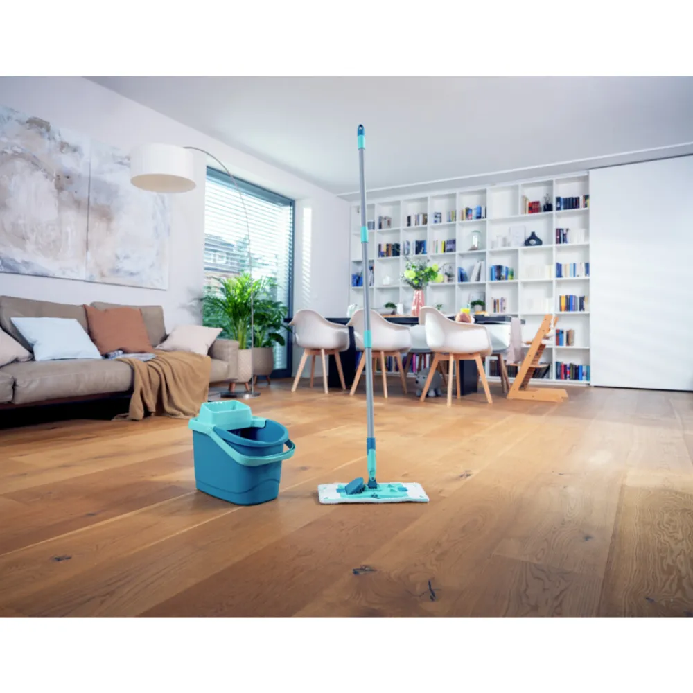 Dweilen<Leifheit Dweilsysteem Powerclean Vloerwisser Met Micro Duo - 33 cm 1 set