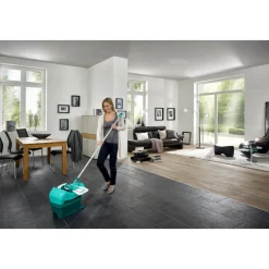 Dweilen<Leifheit Profi Vloerwisser XL - 42 cm - Compleet Systeem