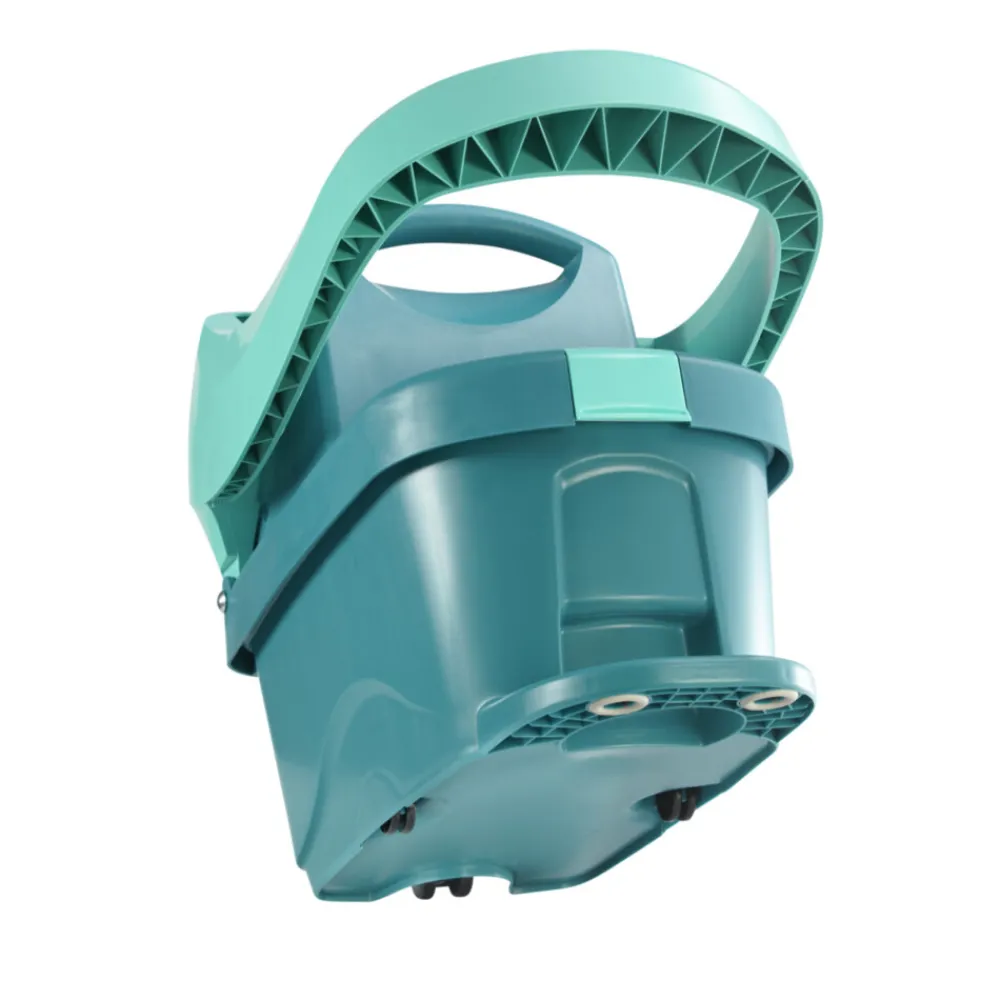 Discount Profi Vloerwisser XL 42 cm Compleet Systeem met Wieltjes Micro Duo + Static Stofdoek Plus Dweilen