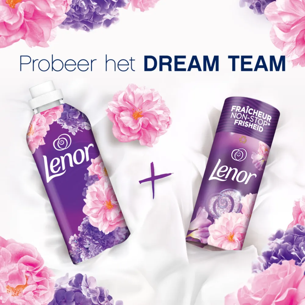 Wasverzachter Bloemenboeket 216 Wasbeurten 8 x 567 ml^Lenor Outlet