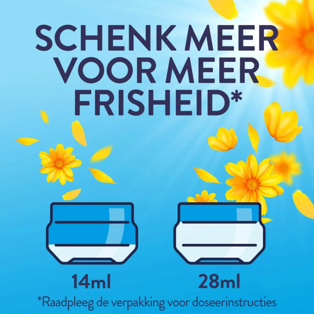 Wasverzachter Fresh Air Zonnestralen 36 Wasbeurten 504 ml^Lenor Hot