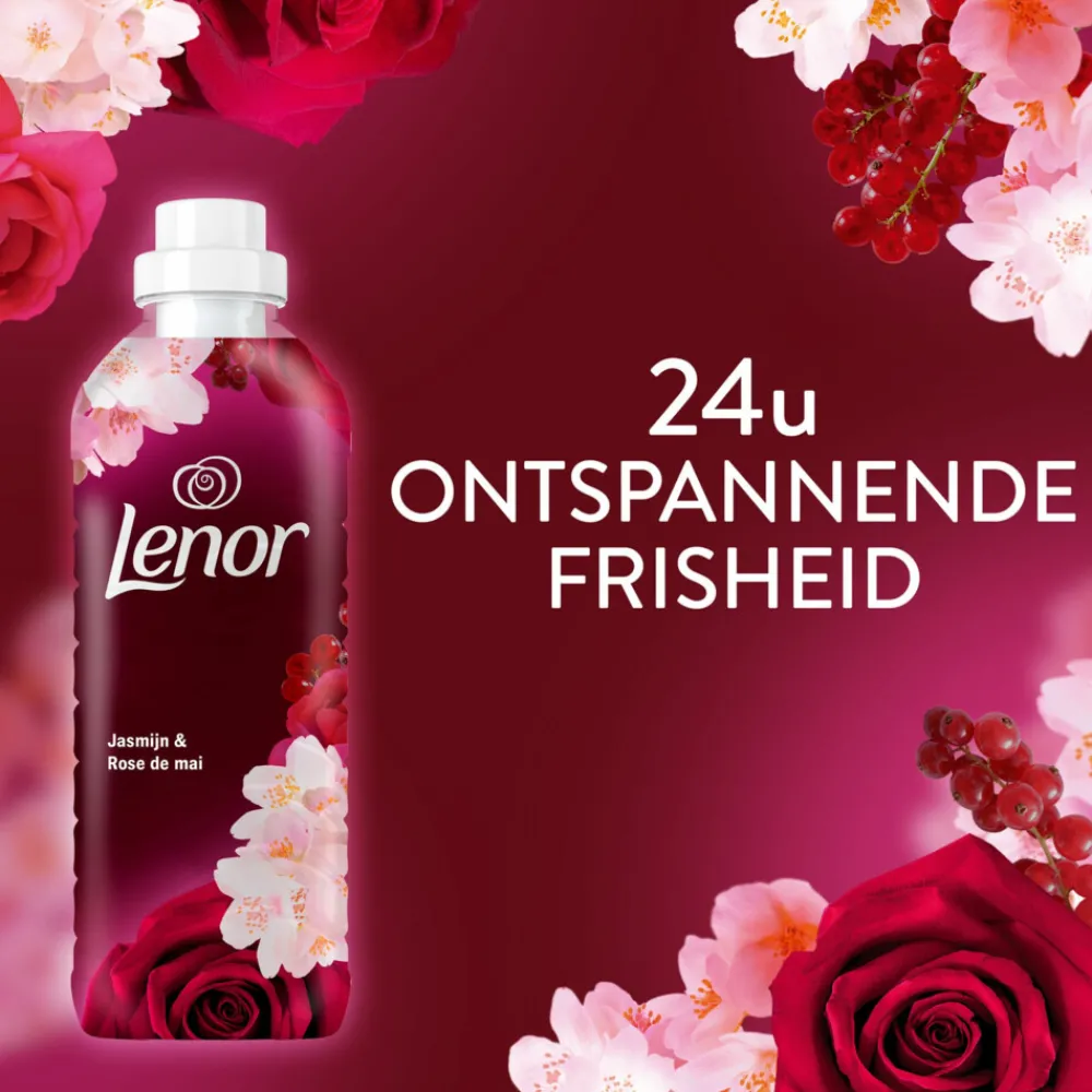 Wasverzachter<Lenor Wasverzachter Jasmijn en Rose de Mai 42 Wasbeurten 882 ml