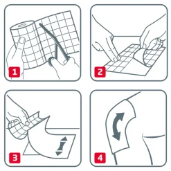 Pleisters<Leukoplast Fixomull® Stretch Fixatiepleister 2 m x 10 cm