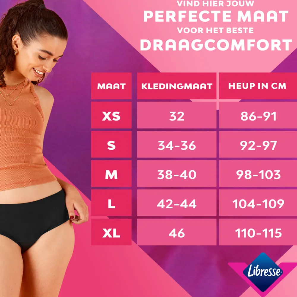 Outlet Menstruatie Ondergoed Wasbaar XL Intiemhygiëne