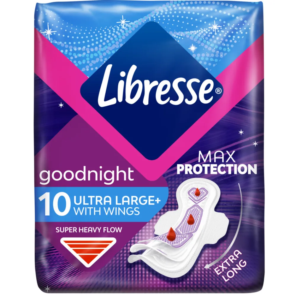 Best Ultra Goodnight Maandverband met Vleugels 10 stuks Intiemhygiëne