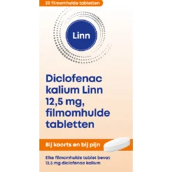 Sale Diclofenac kalium 12,5 mg 20 tabletten Pijnstillend