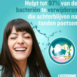 Mondwater Cool Mint Milde Smaak Zonder Alcohol 1 liter^Listerine Best