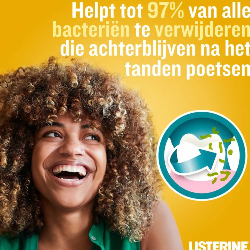 Mondwater Fresh Ginger & Lime 500 ml^Listerine New