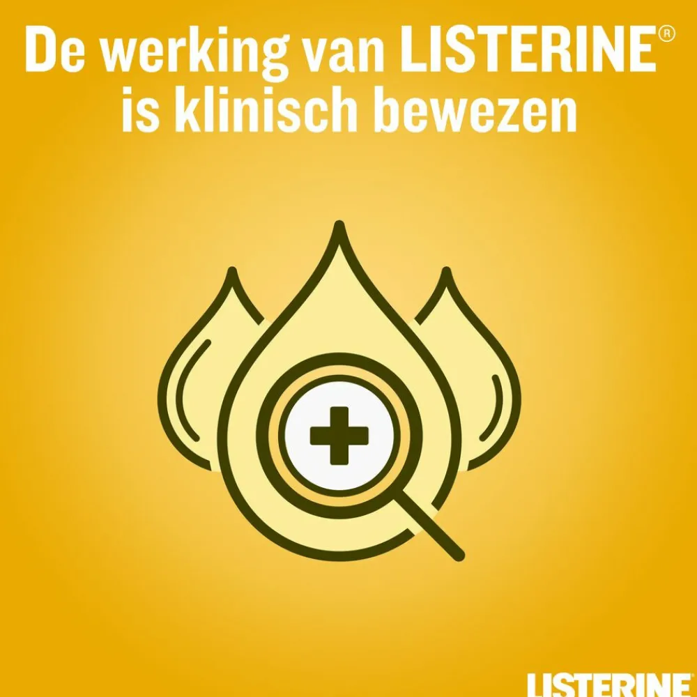 Mondwater Fresh Ginger & Lime 500 ml^Listerine New