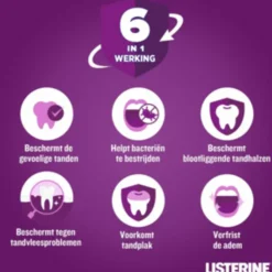 Clearance Mondwater Total Care Tandbescherming 500 ml Spoelen & Poetsen