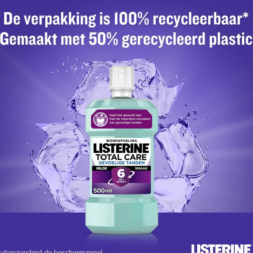 Mondwater Total Care Gevoelige Tanden 500 ml^Listerine Online