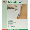 Discount Metalline Compres 8 x 10 cm 10 stuks Pleisters
