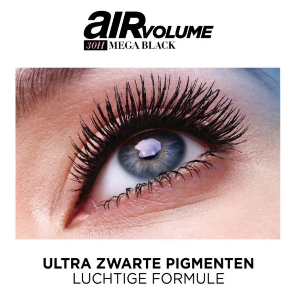 Hot L'Oréal Air Volume Mega 30H Mascara Extra Zwart Mascara