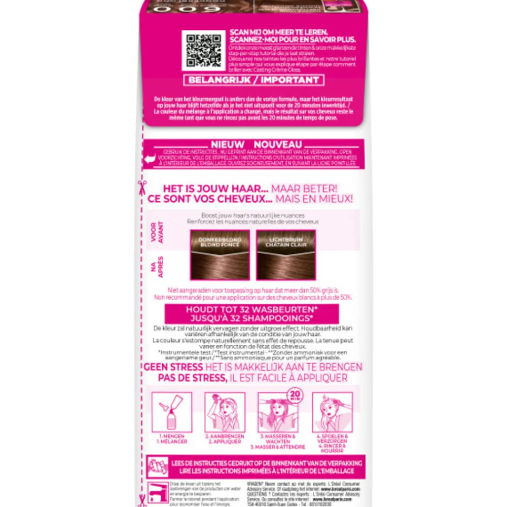 L'Oréal Casting Crème Gloss Semi-Permanente Haarkleuring 600 Donkerblond^LOréal Discount