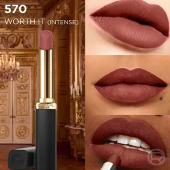 L'Oréal Color Riche Intense Volume Matte Nudes of Worth Lippenstift 570 Worth It Intense 1,8 gr^LOréal Hot