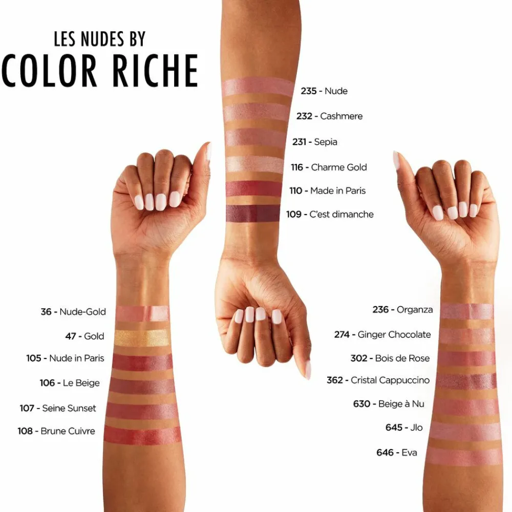 New L'Oréal Color Riche Satin Lippenstift 236 Organza 4,54 gr Lipstick