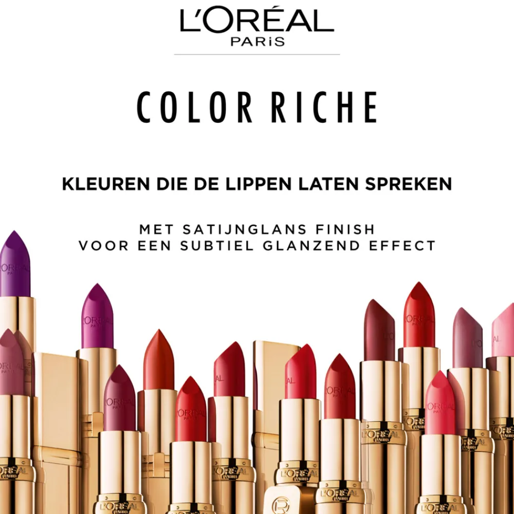 L'Oréal Color Riche Satin Lippenstift 110 Made in Paris^LOréal Clearance