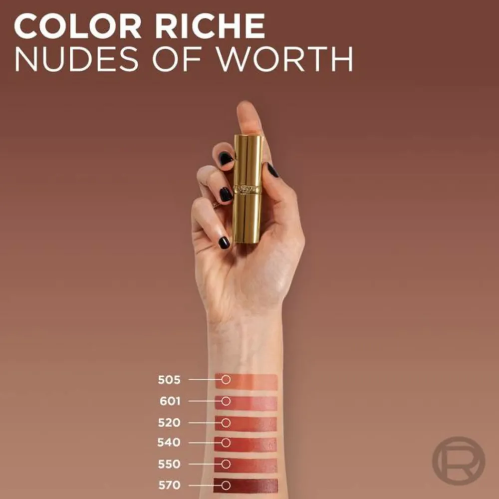 Online L'Oréal Color Riche Satin Nude Lippenstift 520 Defiant 4,54 gr Lipstick