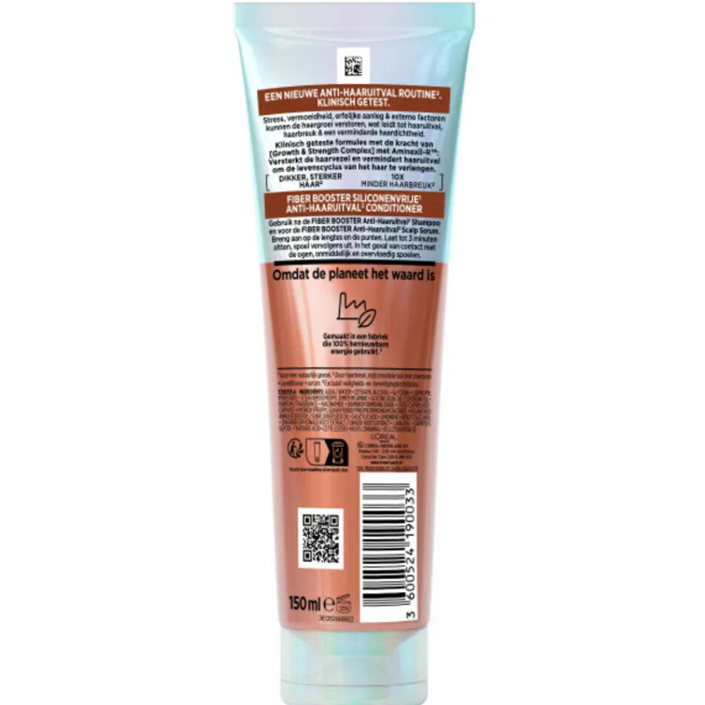 Conditioner<LOréal L'Oréal Elvive Fiber Booster Anti-Haaruitval Conditioner 150 ml