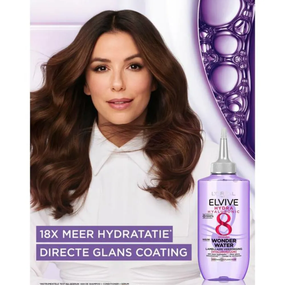 Haarmasker<LOréal L'Oréal Elvive Hydra Hyaluronic Wonder Water 200 ml