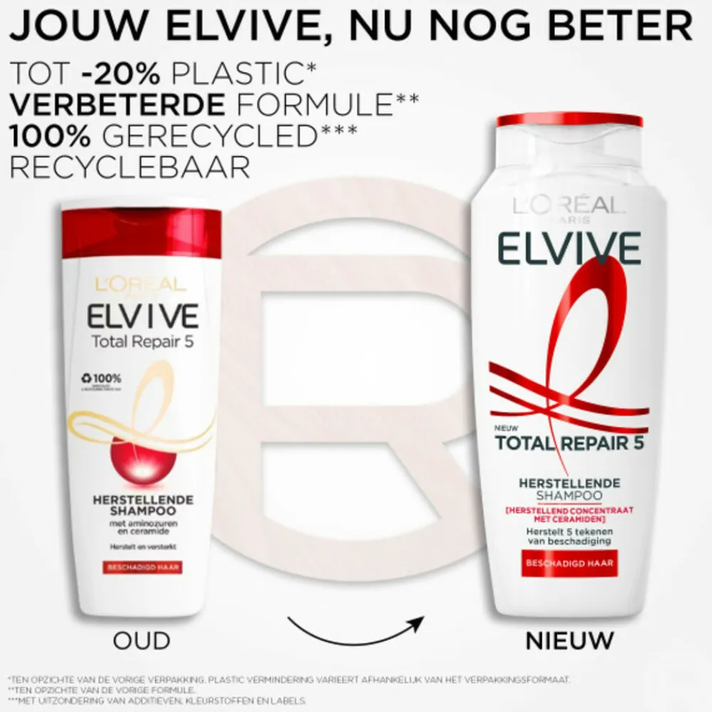 Hot L'Oréal Elvive Total Repair 5 Shampoo 250 ml Shampoo